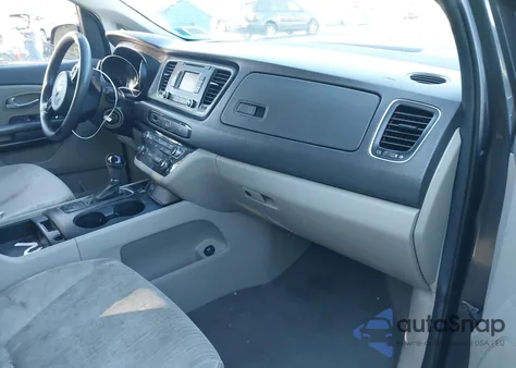 2016 Kia Sedona Lx из США, поврежденный, VIN KNDMB5C14G6142629